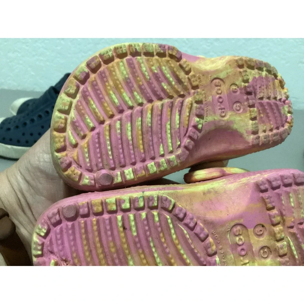 CROCS pairs shoes